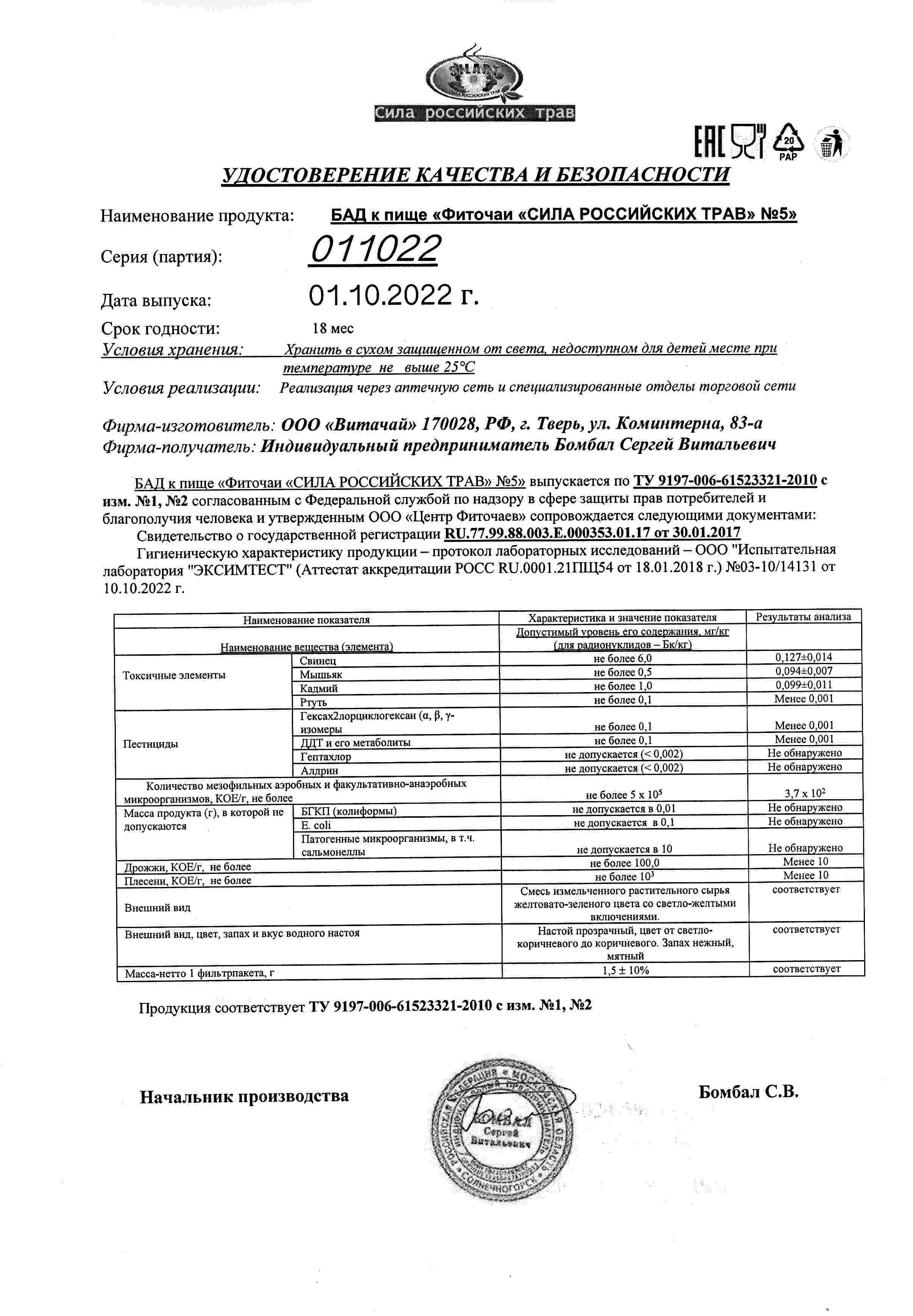 Паспорт №102022